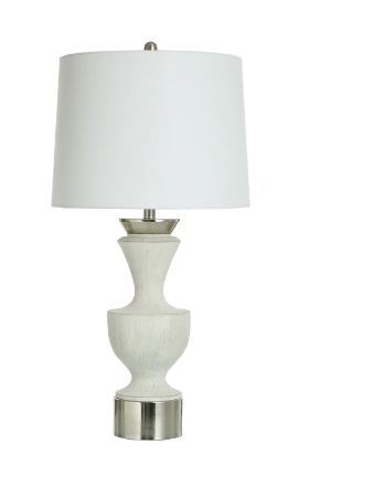 Stylecraft Palais White Table Lamp -0