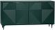 Crestview Collection Evergreen Green Four Door Sideboard-0