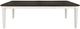 Jofran Inc. Orchard Park Brown Rectangular Extension Table with Light Gray Base-2