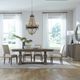 Liberty Furniture Westfield 5-Piece Havana Brown/Sand Trestle Dining Set-3