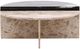Dovetail Furniture Harrington Black/Cream Coffee Table-2