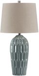 Signature Design by Ashley® Hadbury Pale Blue/Teal Table Lamp-0