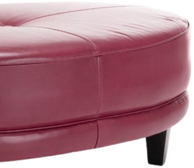Decor-Rest® Furniture LTD Customizable 3552 Leather Ottoman-2