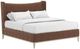 A.R.T. Furniture® Edwin Suede Queen Panel Bed-0