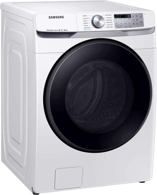 Samsung 5.0 Cu. Ft. White Front Load Washer-1
