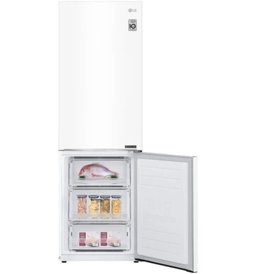 LG 11.9 Cu. Ft. White Counter Depth Bottom Freezer Refrigerator-3