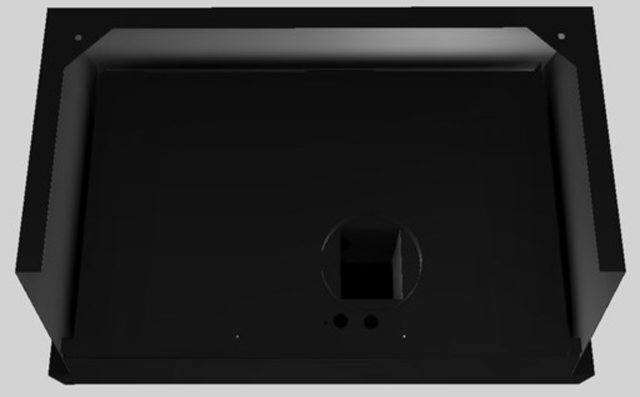 Vent-A-Hood® Designer Series 36" Black Wall Mounted Range Hood-3