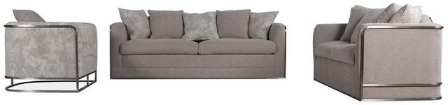 Magnussen Home® Nicolette Stone Loveseat-1