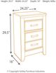 Signature Design by Ashley® Juararo Dark Brown Nightstand-4
