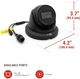 IC Realtime® Black 4MP Indoor/Outdoor Eyeball Dome Camera-5