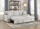 Homelegance® Marsh 2-Piece Gray Right-Arm Facing Sectional and Chaise-1