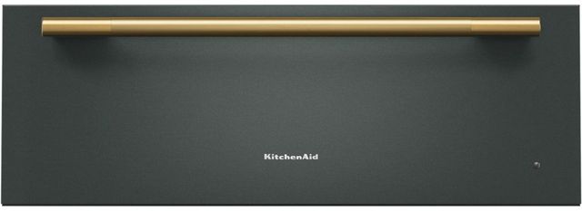 KitchenAid® Brass Grip Range Warming Drawer Handle-2