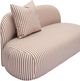 TOV Furniture Carraway Brown Stripes Loveseat-5
