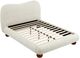 Modus Furniture Anansi Afra Chinchilla Queen Upholstered Platform Bed-2