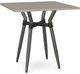 Amisco Customizable Link Thermo Fused Laminate 36" Square Counter Height Table-0