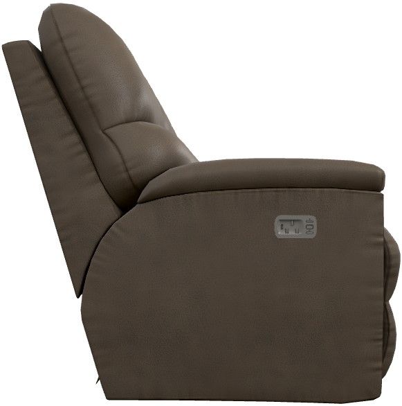 La-Z-Boy® Trouper Mink Power Reclining Sofa with Headrest and Lumbar-2