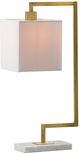 A & B Home Gold/White Table Lamp-5