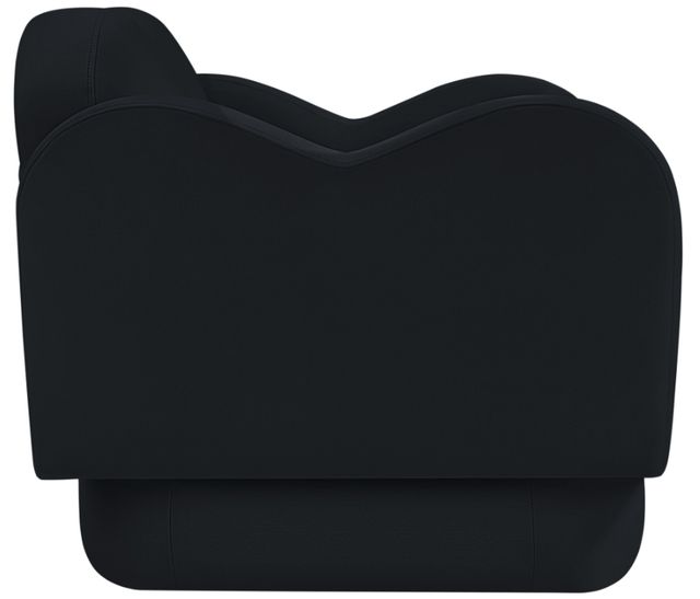 Meridian Furniture Bloom Black Velvet Upholstered Sofa-2