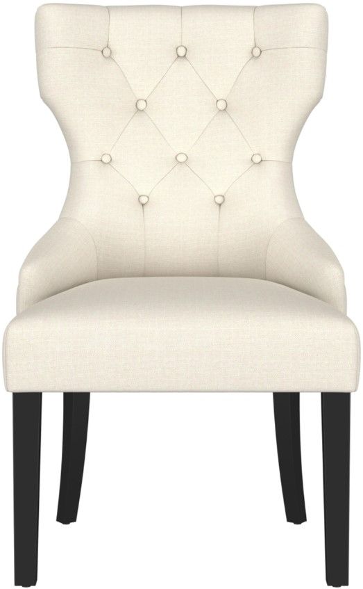 Coaster® Baney Beige/Black Fabric Upholstered Dining Side Chair-1