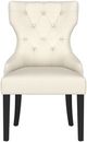 Coaster® Baney Beige/Black Fabric Upholstered Dining Side Chair-1