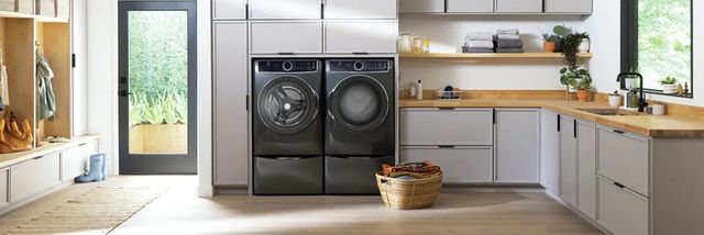 Electrolux Titanium Front Load Washer & Gas Dryer Laundry Pair-3