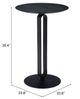 Zuo® Modern Derry Black Counter Table-1