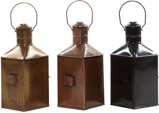 Deco Marche 3-Piece Multi Colored Lantern Set-1