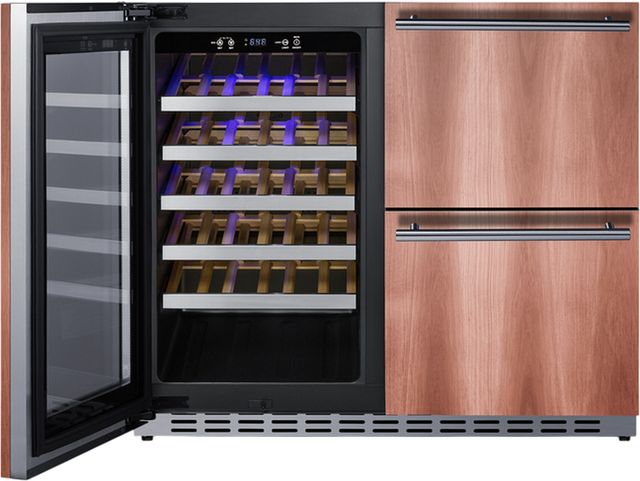 Summit® 36" Panel Ready Combination Beverage Center-1
