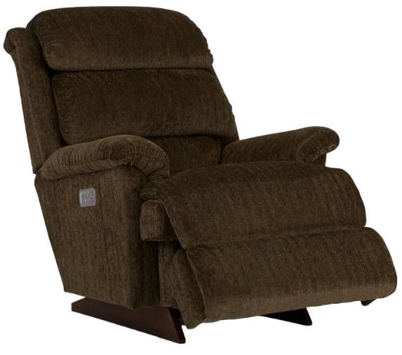 La-Z-Boy® Astor Loden Power Rocking Recliner with Headrest-4