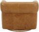 KUKAHOME Dana Concord Camel Accent Swivel Chair-3
