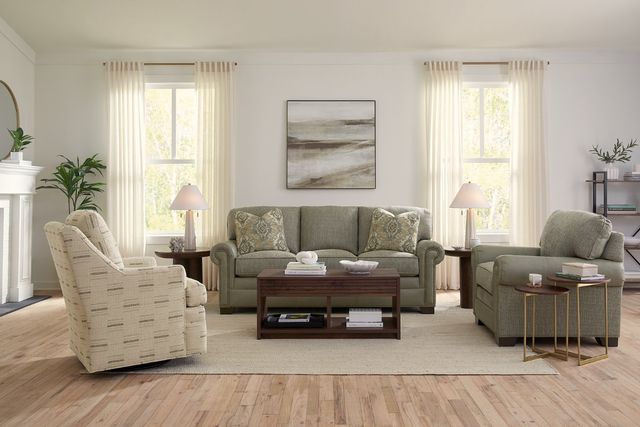Craftmaster® Customizable New Traditions 34" Swivel Glider Chair-1