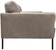Armen Living Michalina Fossil Gray Velvet Sofa-2