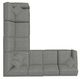 La-Z-Boy® Meyer 5-Piece Charcoal Sectional-3