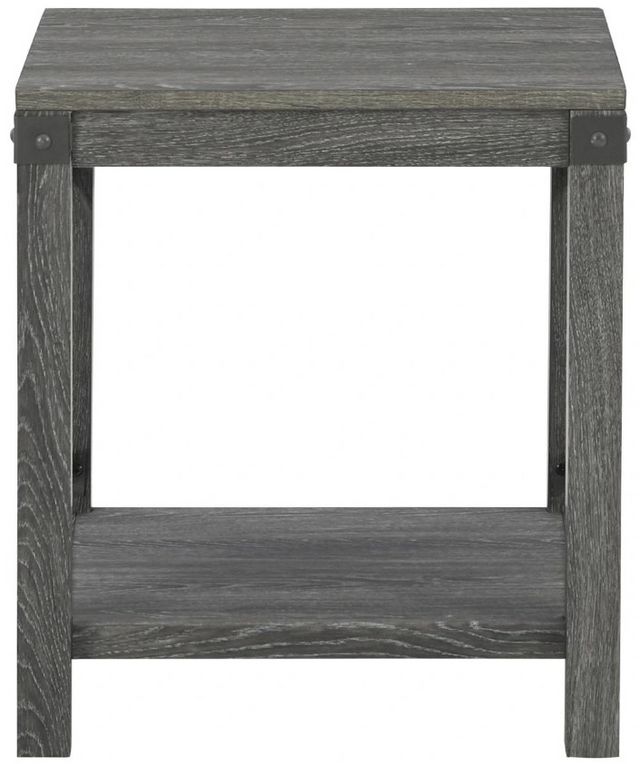 Signature Design by Ashley® Freedan Grayish Brown End Table-1
