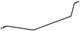 Sanus® Component Series Black Offset Rack Mount Tie Bar-0