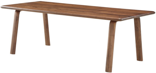 Moe's Home Collection Malibu Brown Walnut Dining Table-2