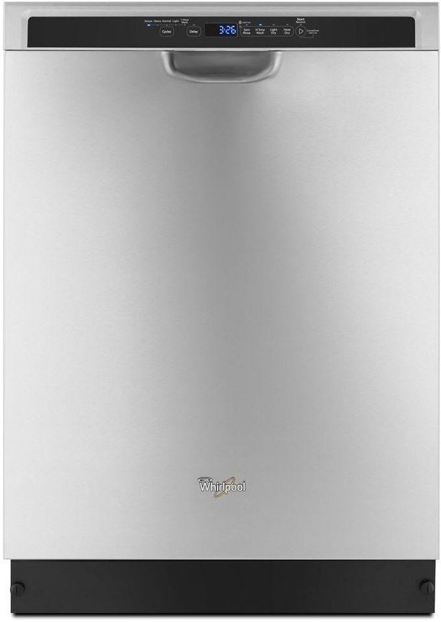 Whirlpool® Monochromatic Stainless Steel Built In Dishwasher-0
