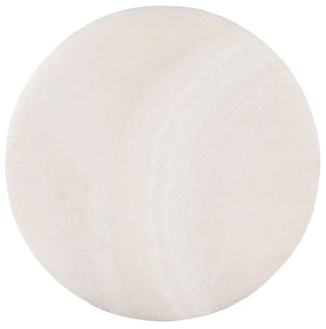 Hooker® Furniture Melange Natural Spot Table with Gold Base-4