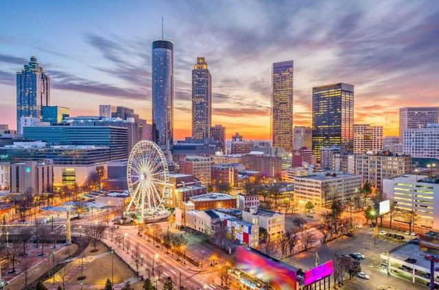 Classy Art Atlanta Skyline Wall Art-0