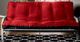 Furniture of America® Plosh Black/Red 8" Futon Mattress with Inner Spring-0