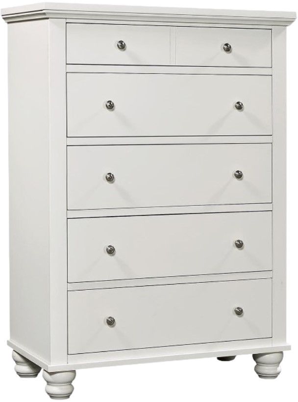 aspenhome® Cambridge White Chest-0
