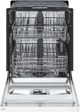 LG 24" White Front Control Built In Dishwasher-3