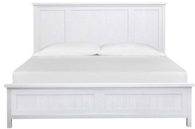 Magnussen Home® Windmill Harbour White Whisp Queen Panel Headboard-2