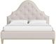 A.R.T. Furniture® Haven Sundrch Oak King Upholstered Panel Bed-2