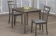 Titus Furniture Grey 3 Piece Dining Set-0