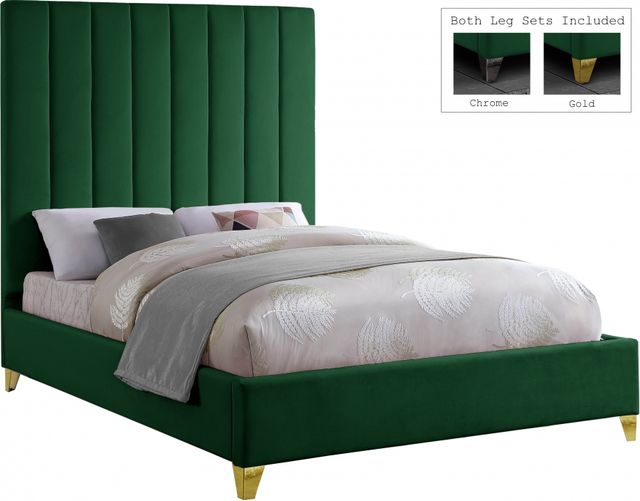 Meridian Furniture Via Green Full Bed-0