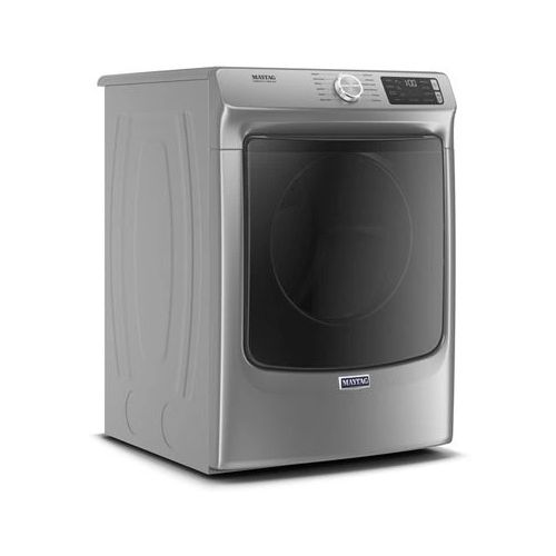 Maytag® 7.3 Cu. Ft. Metallic Slate Front Load Electric Dryer-3