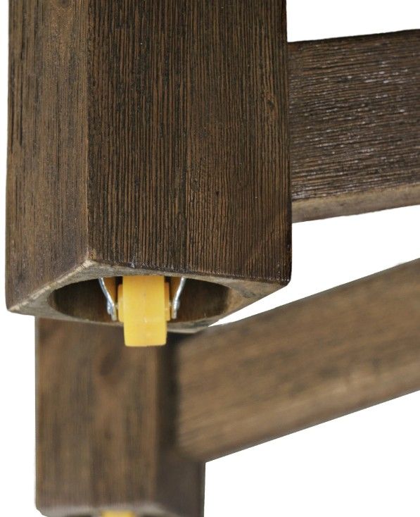Jofran Inc. Sierrafina Beige Rectangular Coffee Table with Cortado Base-4