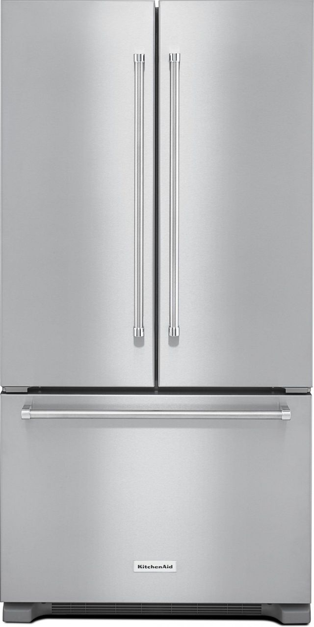 KitchenAid® 36 in. 21.9 Cu. Ft. Stainless Steel Counter Depth French ...