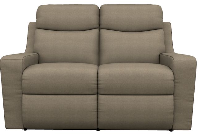 La-Z-Boy® Emmons Bridle Power Reclining Loveseat with Headrest and Lumbar-1